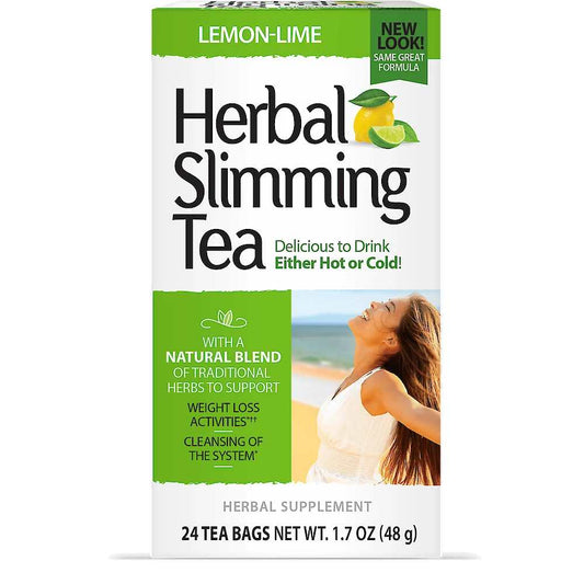 21st Century Herbal Slimming Tea Lemon-Lime 24 Tea Bags