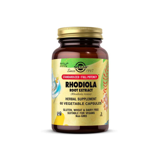 Solgar Vsfp Rhodiola Root Extract 60 Vegetable Capsules