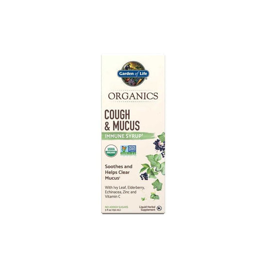 Garden of Life Organics Cough & Mucus Immune Syrup† Liquid 150ml
