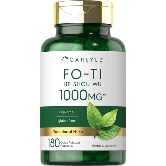 Carlyle Nutritionals Fo-Ti Root 1000mg | 180 Capsules