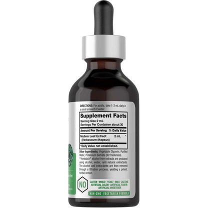 Horbäach Mullein Leaf Extract | 2oz Liquid