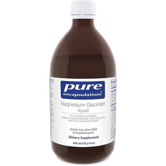 Pure Encapsulations Magnesium Glycinate Liquid - Supports Cardiovascular Health