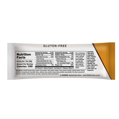 Life Extension Wellness Bar Peanut Butter Chocolate Chip 6 Each