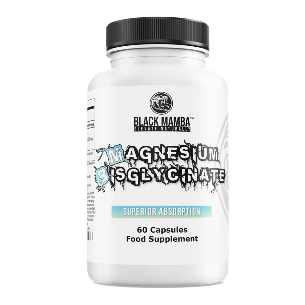 Black Mamba Magnesium Bisglycinate 60 Caps