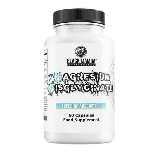 Black Mamba Magnesium Bisglycinate 60 Caps