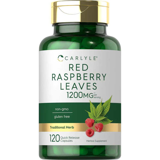 Carlyle Nutritionals  Red Raspberry Leaves 12000mg | 120 Capsules