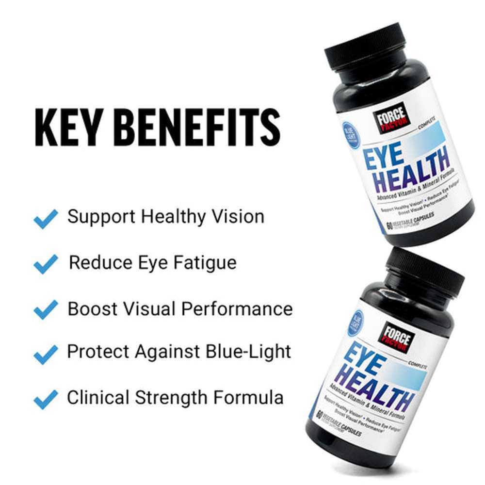 Force Factor Complete Eye Health – 60 Capsules