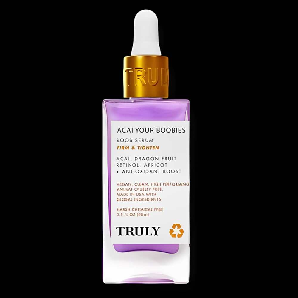 Truly Acai Your Boobies Serum – Firming & Tightening Boob Serum with Antioxidant Boost, 120ml