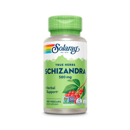 Solaray Schizandra Berry 580mg 100 Caps