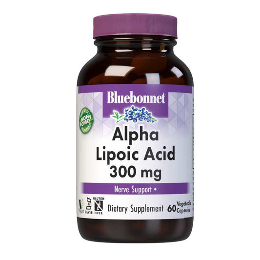 Bluebonnet Nutrition Alpha Lipoic Acid 300 Mg 60 Caps
