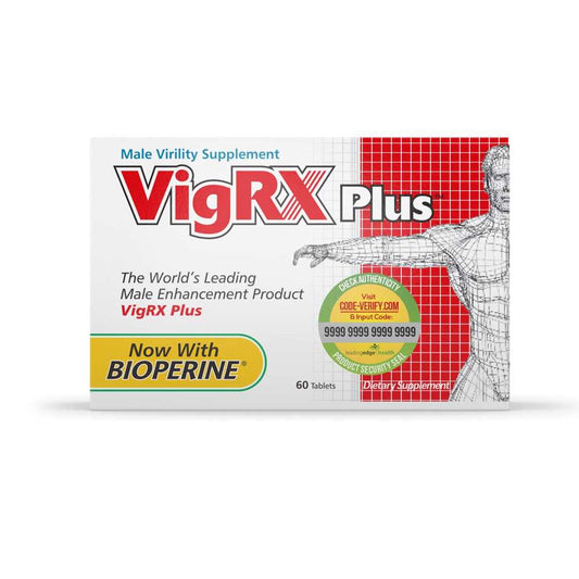 Vig Rx Plus Male Virility Supplement – Leading Male Enhancement Product with Bioperine