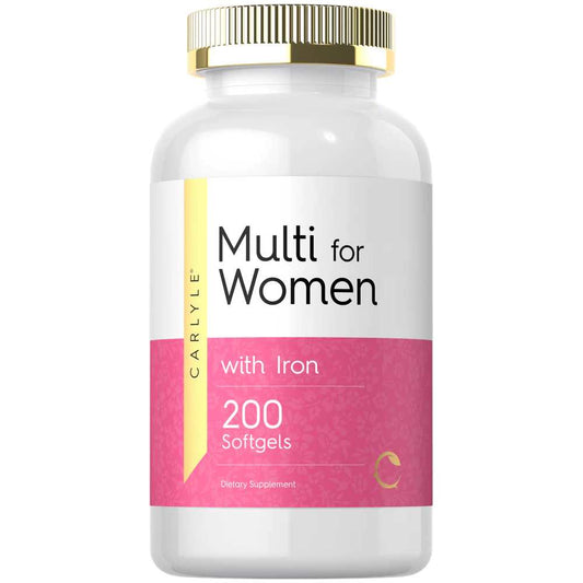 Carlyle Nutritionals Multivitamin for Women | 200 Softgels