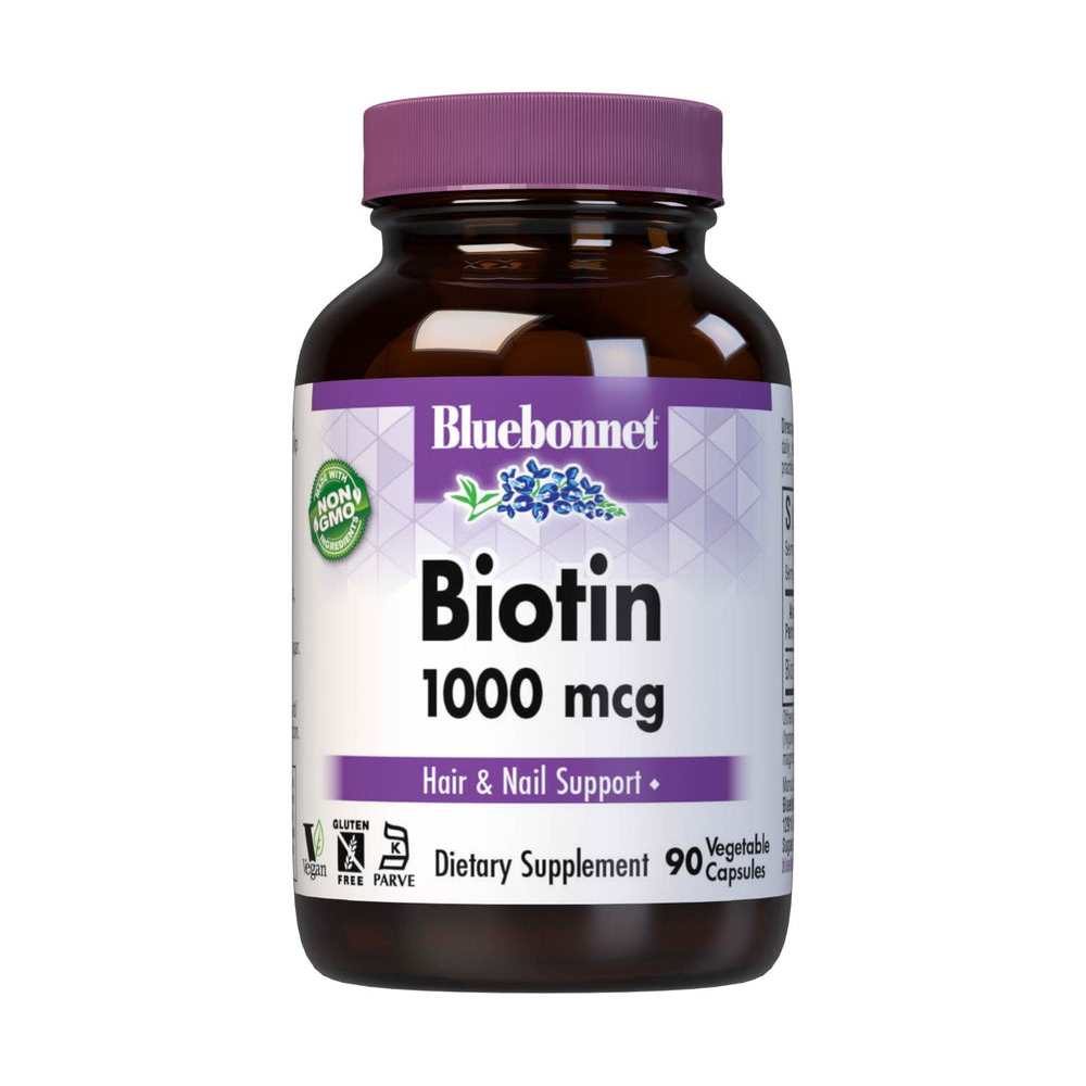 Bluebonnet Nutrition Biotin 1000 Mcg 90 Caps