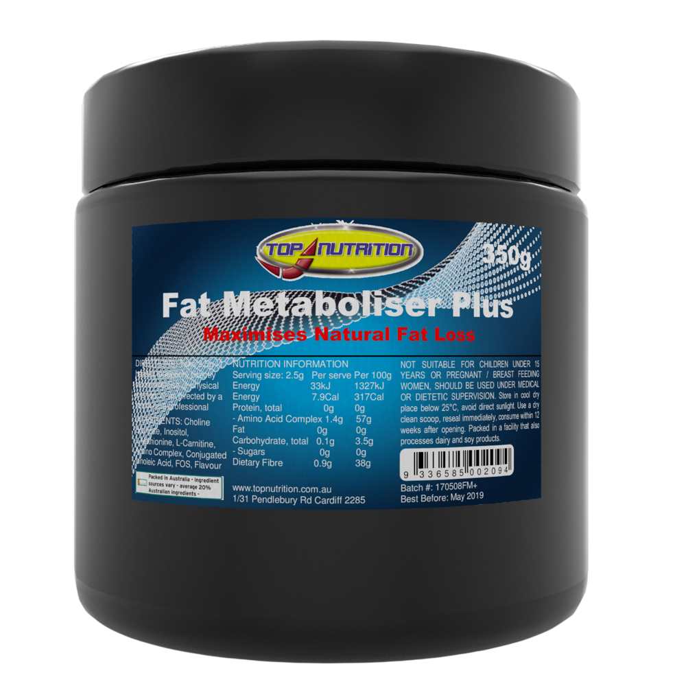 Top Nutrition Fat Metaboliser Plus 350g