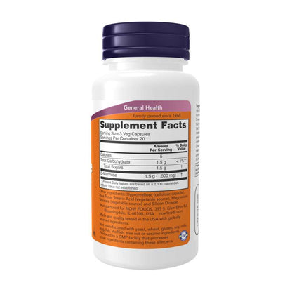 Now Foods D-Mannose 500 Mg – Urinary Tract Support & Bladder Cleanse Formula – 60 Veg Capsules