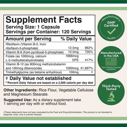 Double Wood Methylated Multi-Vitamin – 120 Capsules