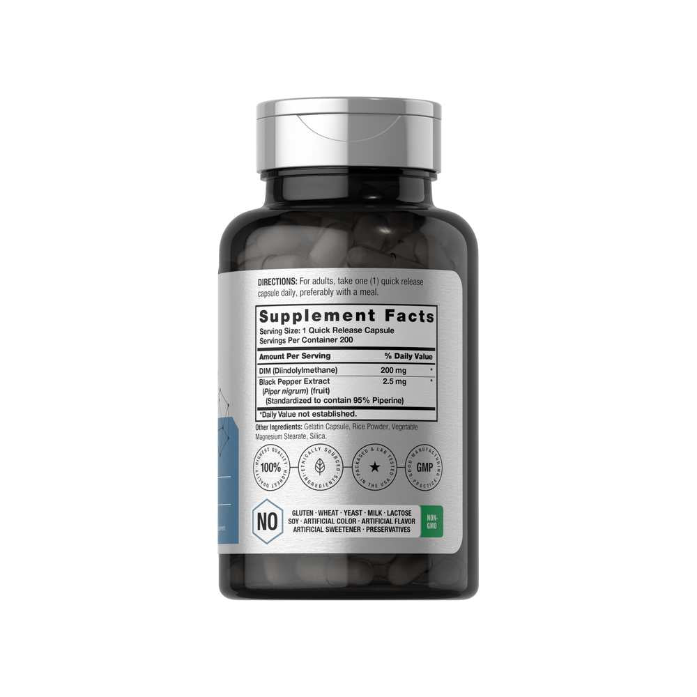 Horbäach Dim 200mg | 200 Capsules