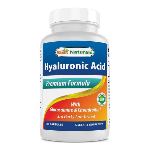 Best Naturals Hyaluronic Acid 100 mg 120 Capsules