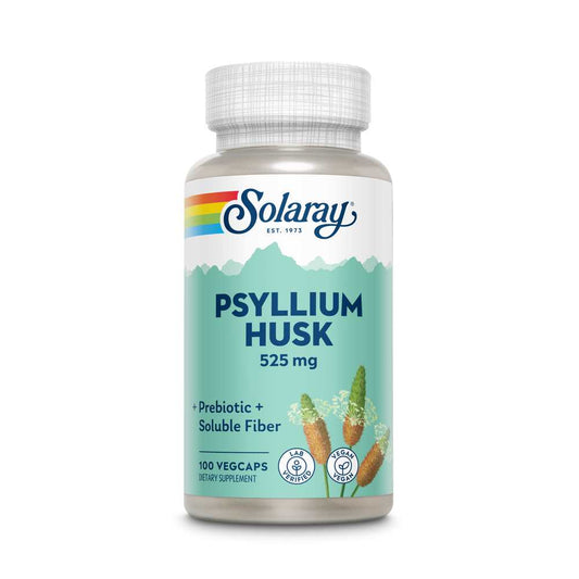 Solaray Psyllium Husk 525mg 100 Caps