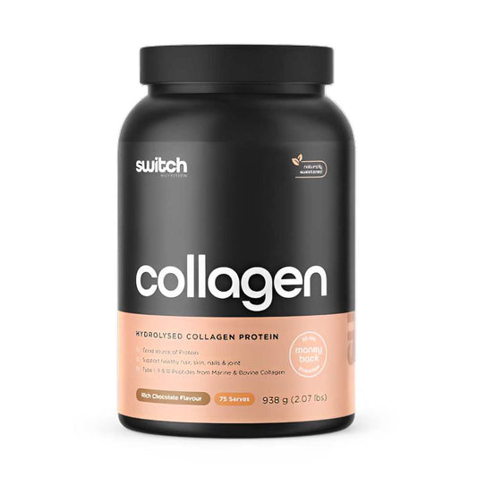 Switch Collagen – Hydrolyzed Collagen Protein, Bovine Source, 938g