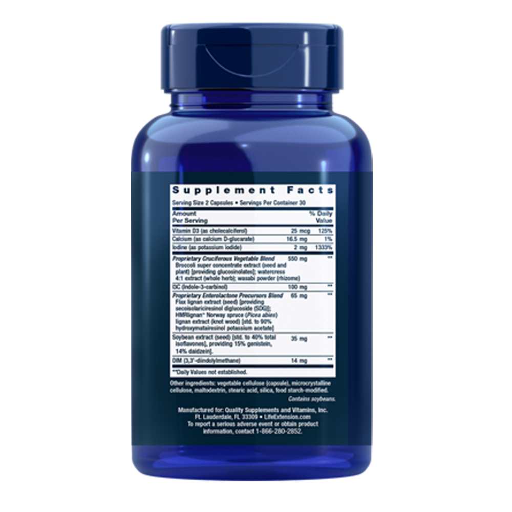 Life Extension Breast Health Formula – 60 Capsules