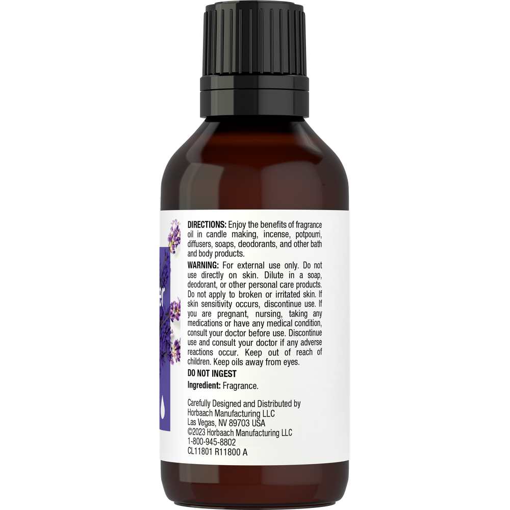 Horbäach Lavender Vanilla Fragrance Oil | 1oz Liquid