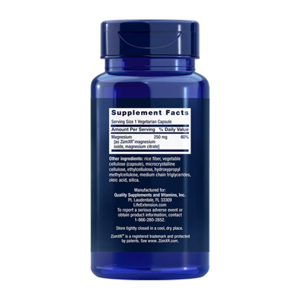 Life Extension Extend-Release Magnesium – 60 Vegetarian Capsule
