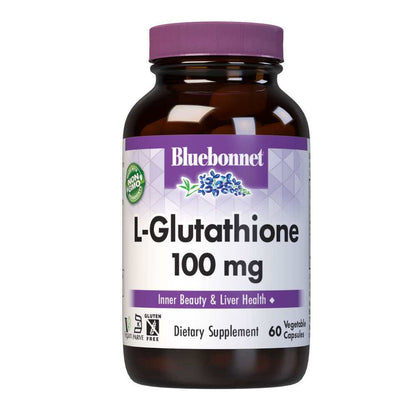Bluebonnet Nutrition L-Glutathione 100 Mg 60 Caps