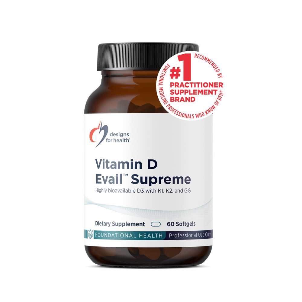 Designs for Health Vitamin D Evail™ Supreme 60 Softgels