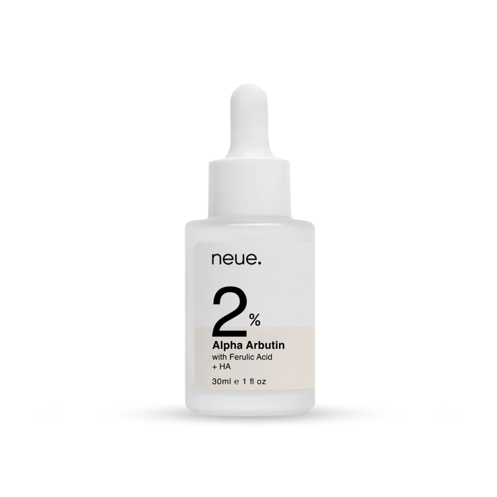 Neue Alpha Arbutin 2% with Ferulic Acid + HA Serum 30ML