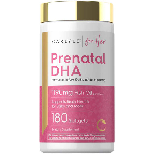 Carlyle Nutritionals Prenatal DHA Vitamin | 180 Softgels