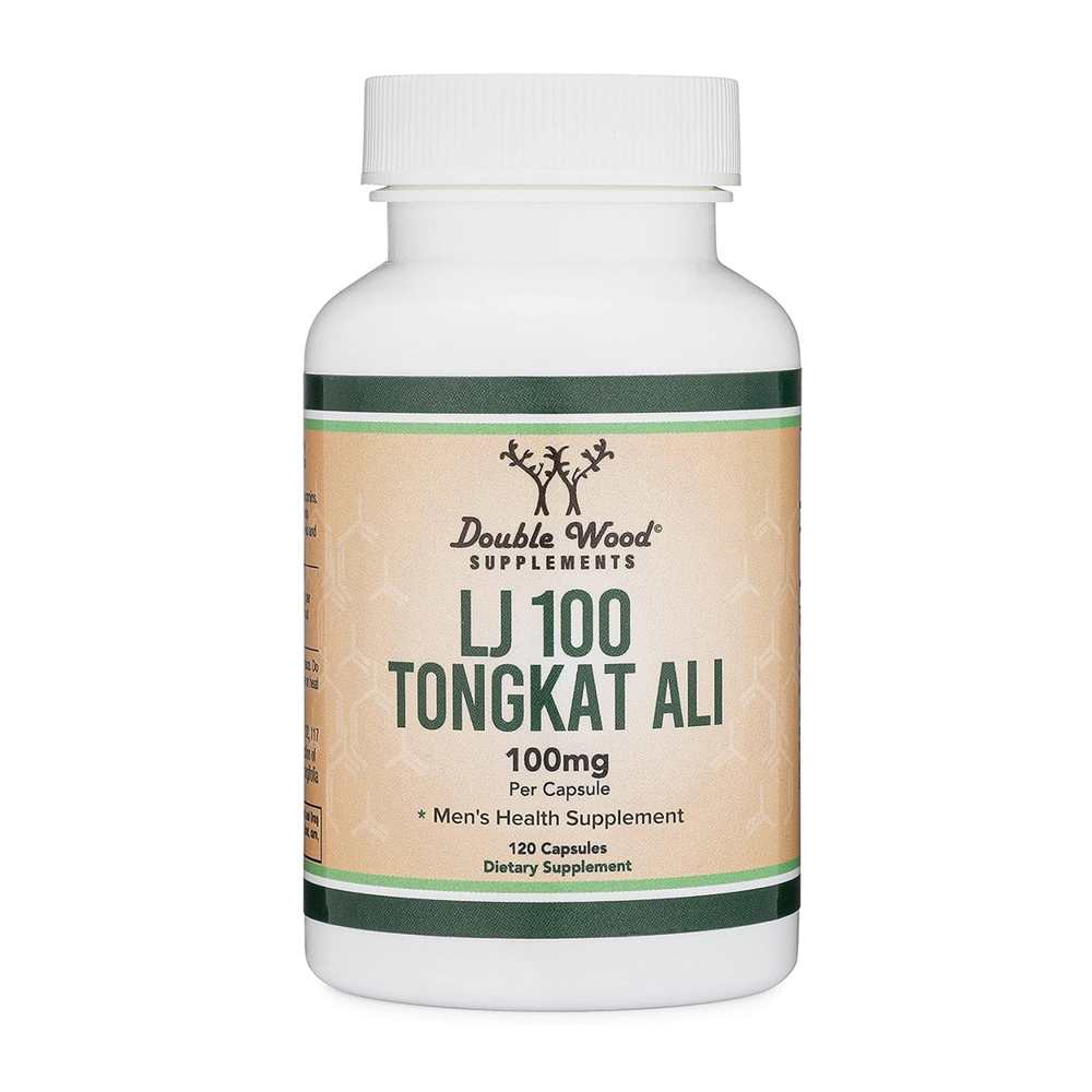 Lj100 Standardized Tongkat Ali – 120 Capsules by Double Wood Supplements