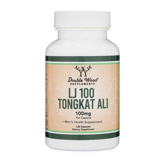 Lj100 Standardized Tongkat Ali – 120 Capsules by Double Wood Supplements