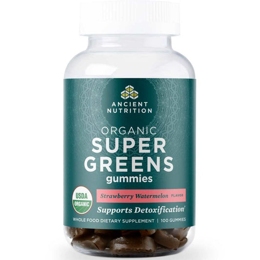 Ancient Nutrition Organic SuperGreens 100 Gummies
