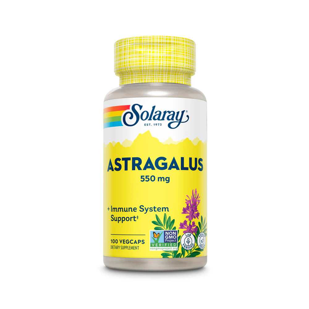 Solaray Astragalus 550mg 100 Caps
