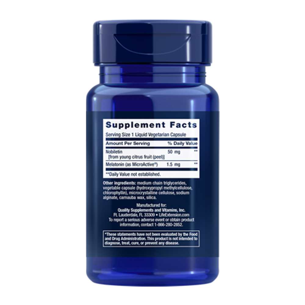 Life Extension Circadian Sleep – 30 Liquid Vegetarian Capsules