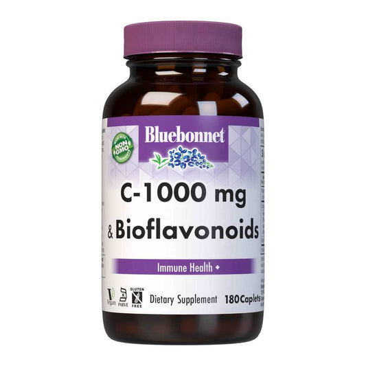 Bluebonnet Nutrition C-1000 Mg & Bioflavonoids 180 Caplets