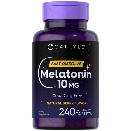 Carlyle Nutritionals Melatonin 10mg | 240 Tablets