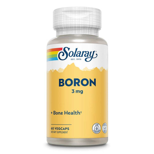 Solaray Boron Citrate 3mg 60 Caps
