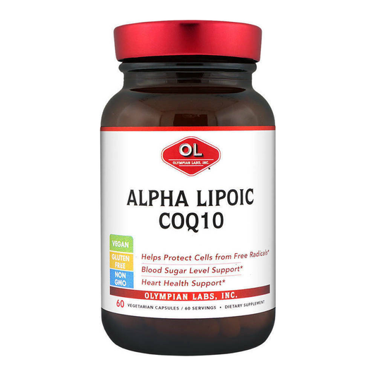 Olympian Labs Alpha Lipoic CoQ10 100/100 MG - 60 Caps