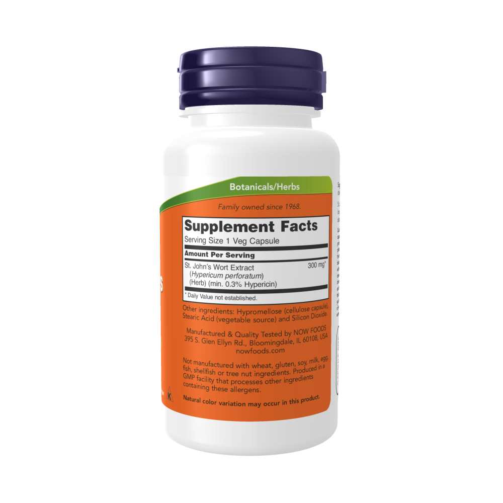 Now Foods St. John’s Wort 300 Mg – Mood Support – 100 Veg Capsules