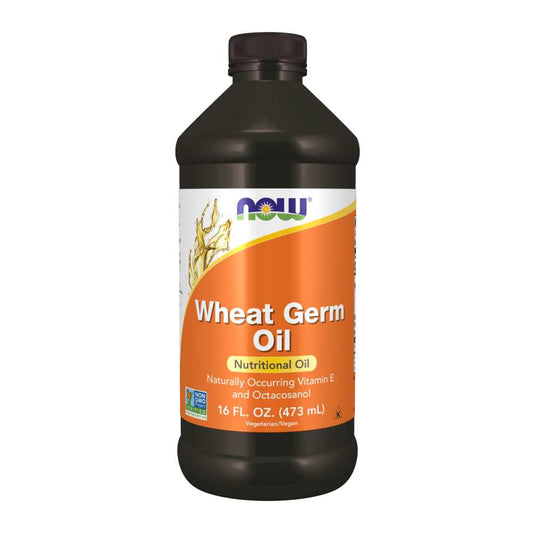 Now Foods Wheat Germ Oil – Nutritional Oil with Natural Vitamin E – 16 Fl Oz