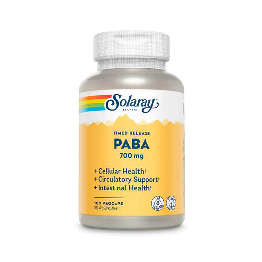 Solaray Paba, Timed-Release 700mg 100 Caps