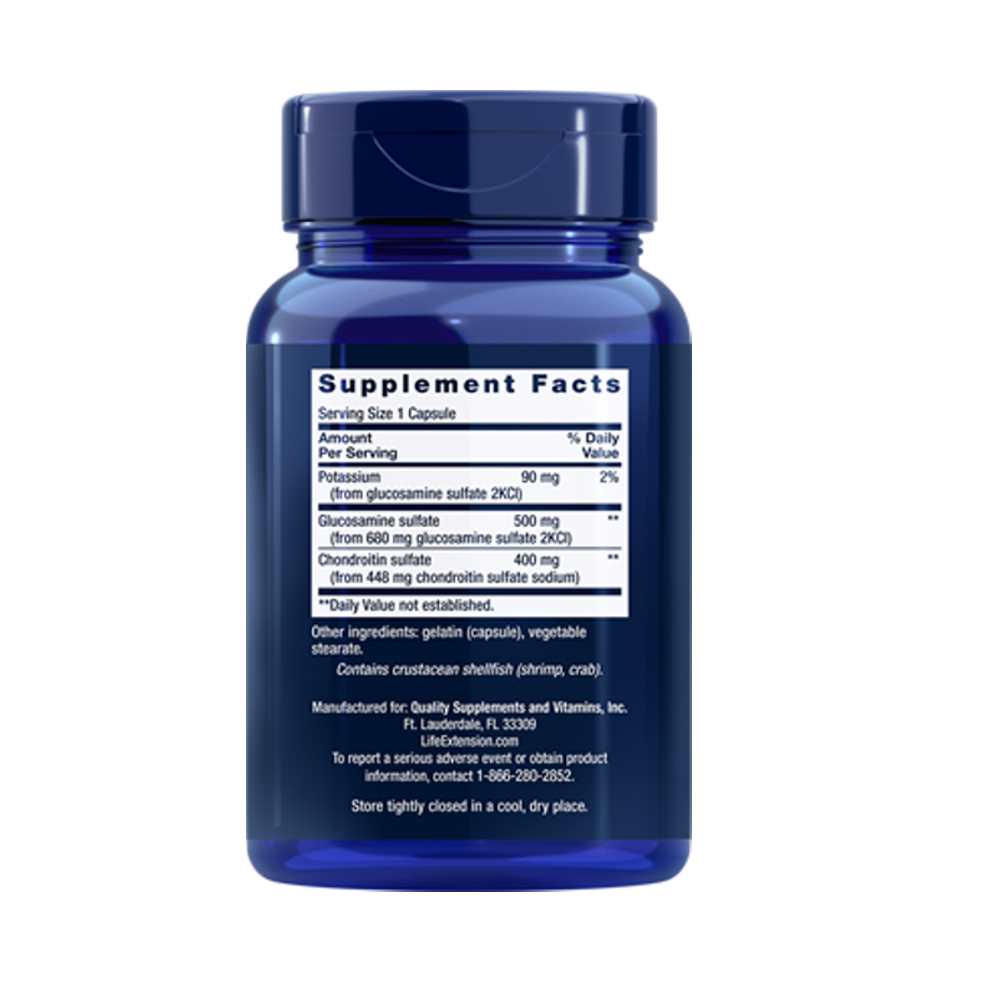 Life Extension Glucosamine/Chondroitin – 90 Capsules