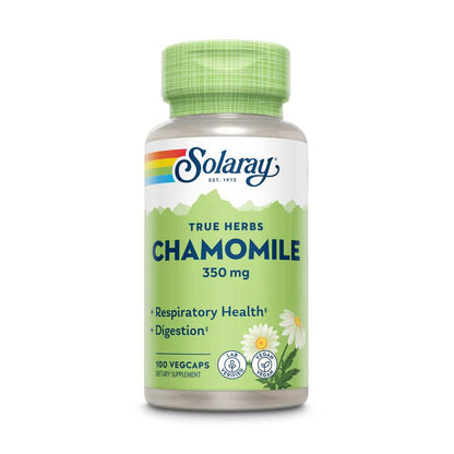 Solaray Chamomile Flowering Top 350mg 100 Caps