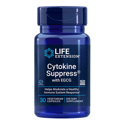 Life Extension Cytokine Suppress® with Egcg – 30 Vegetarian Capsules