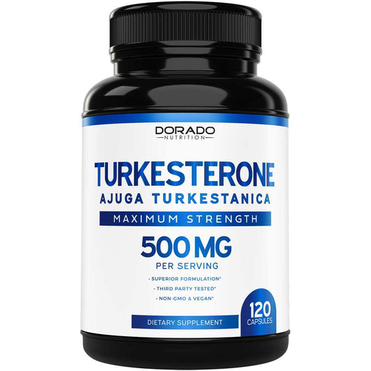 Dorado Nutrition Turkesterone Ajuga Turkestanica (500 Mg) 120 Caps
