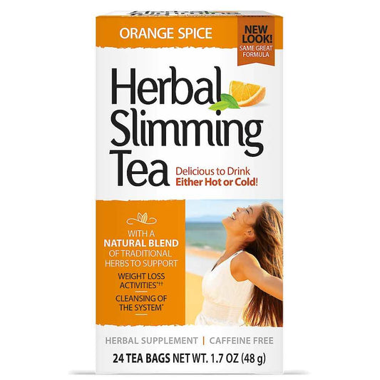 21st Century Herbal Slimming Tea Orange Spice 24 Tea Bags