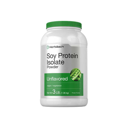 Horbäach Soy Protein Isolate | 3lb Powder
