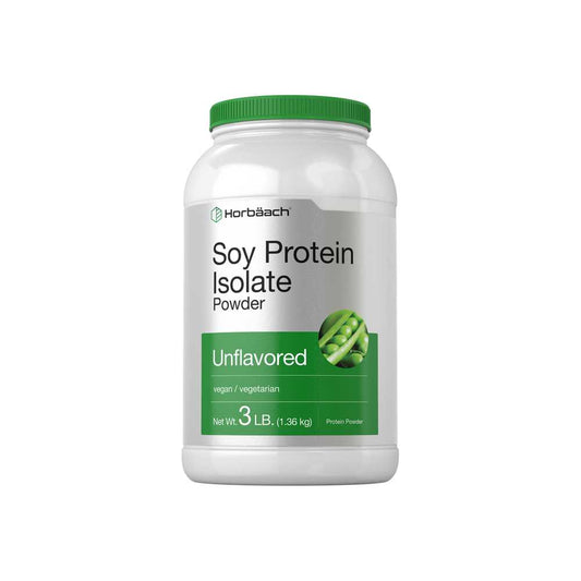 Horbäach Soy Protein Isolate | 3lb Powder